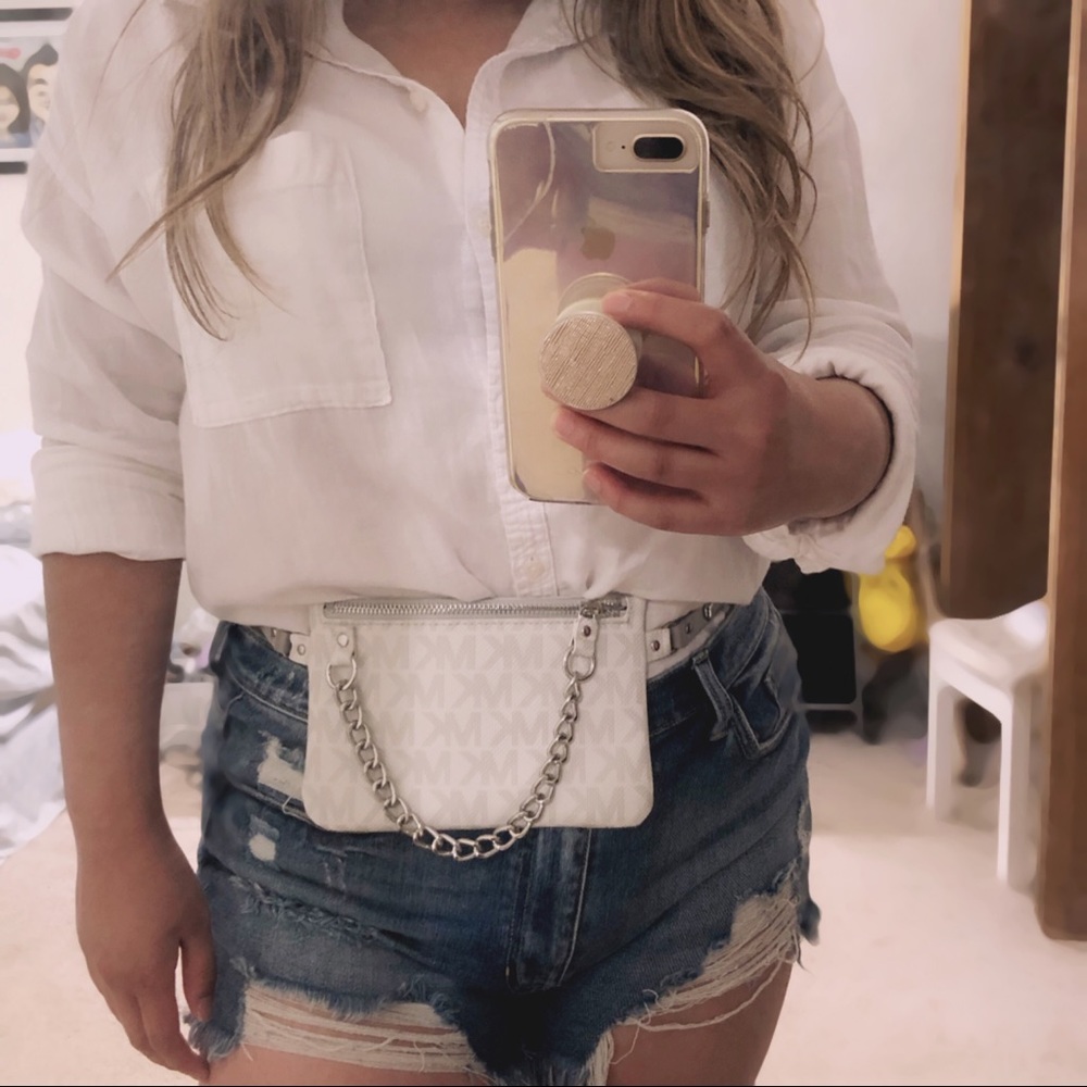 Michael Kors Pull Chain Belt Bag